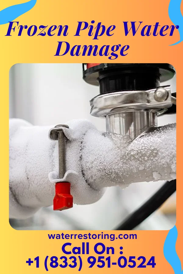 Frozen Pipe Water Damage in Slinger, WI
